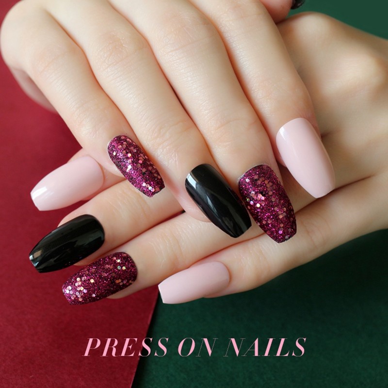 Newair Newly Fashionable Coffin Nails Artificial Nails