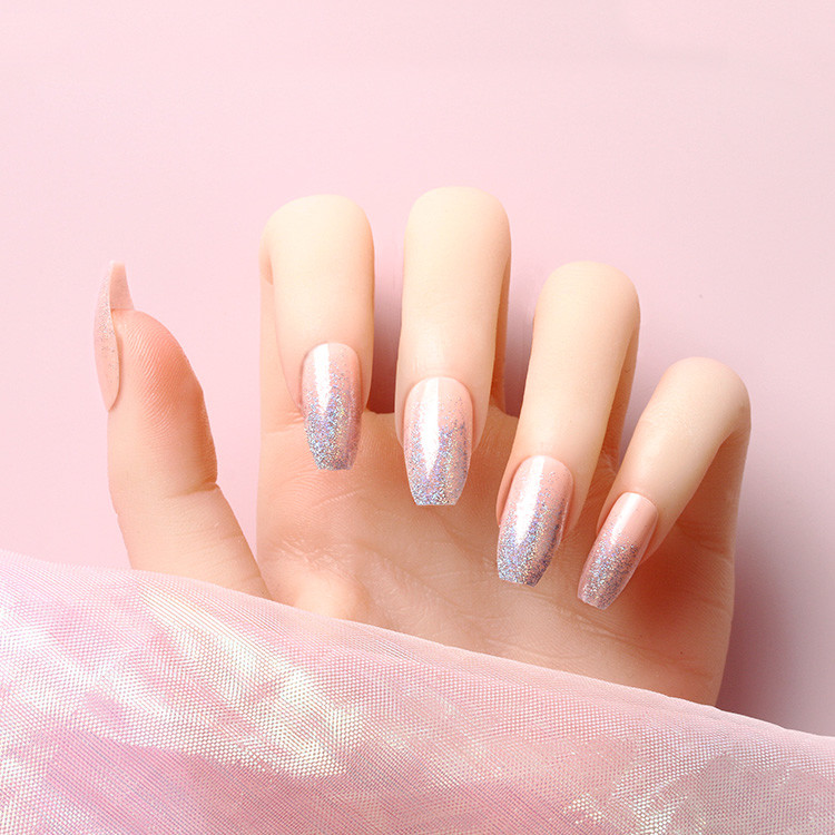 Fashion Coffin Nails In The Exquisite Packing Box With Ribbon Hanger And Silky Touch