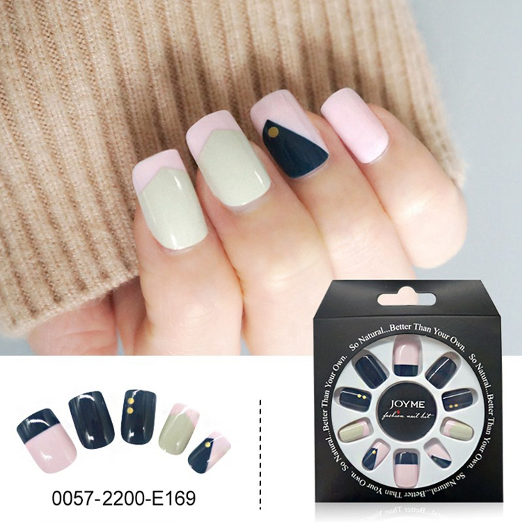 Fashion Design Wholesale False Nail Press On Nail Tips Fake Nails 24PCS