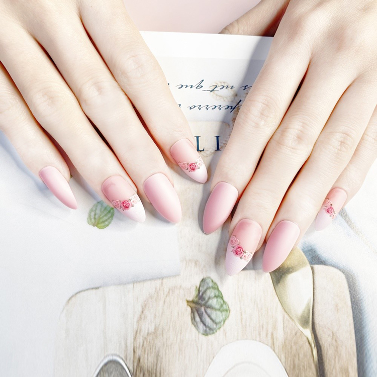 NEW ARRIVED FASHION COLORFUL PRINTING STILETTO NAIL