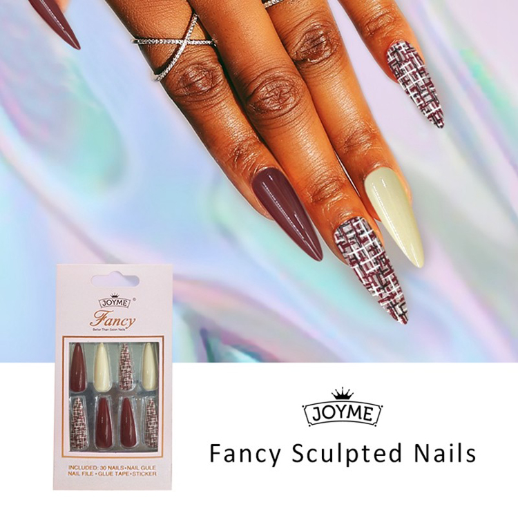 High Quality New Fashion Trend Long Stiletto Ballerina Nail