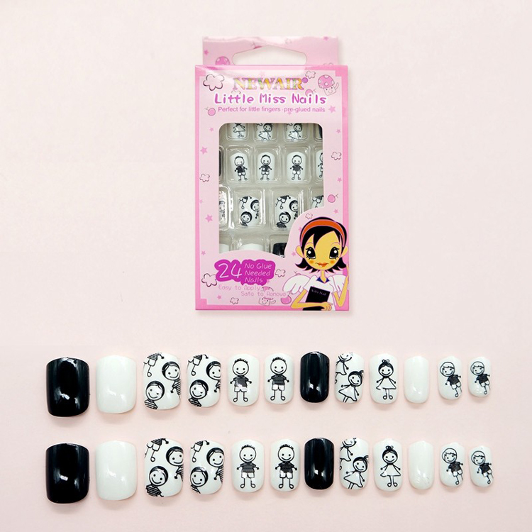 Newair Colorful Printing Nail Tip Of Children-Strawberry