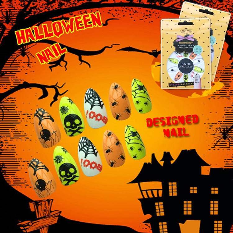 Newair Halloween Nail Stiletto False 24PCS Nail Wholesale