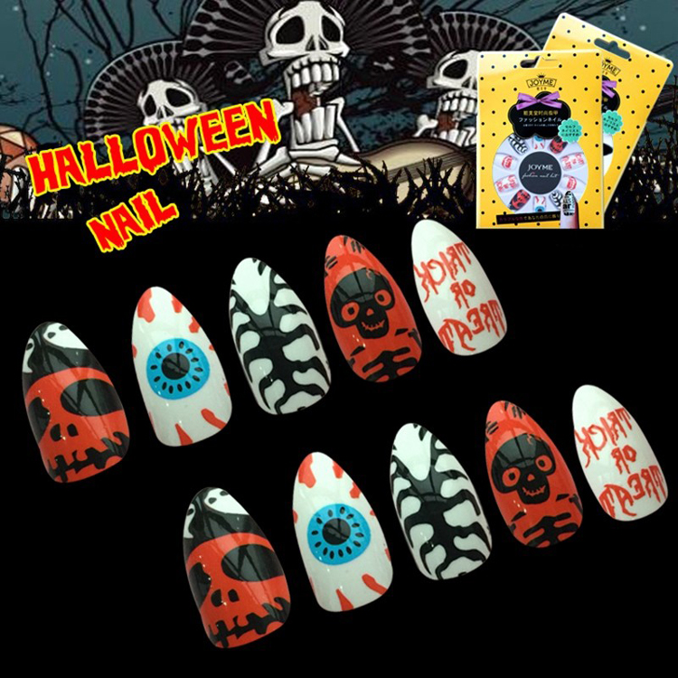 Newair Halloween Nail Stiletto False 24PCS Nail Wholesale