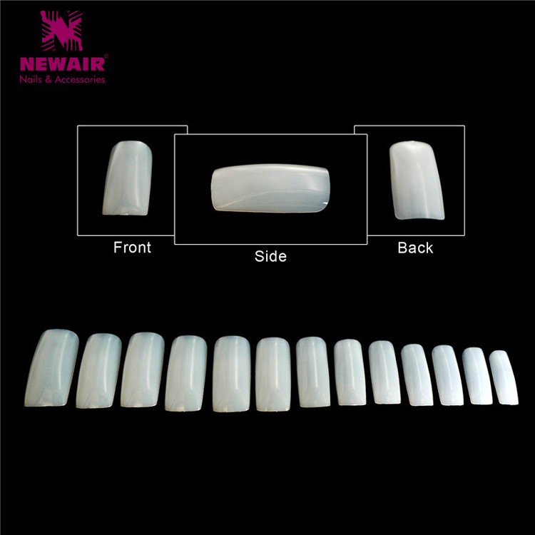 Newair Full Cover Clear Nature Professional Nail Tips