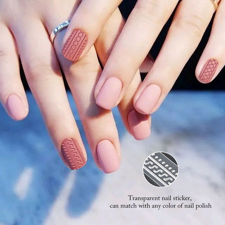 Fashion 3D Design Nail Art Stickers
