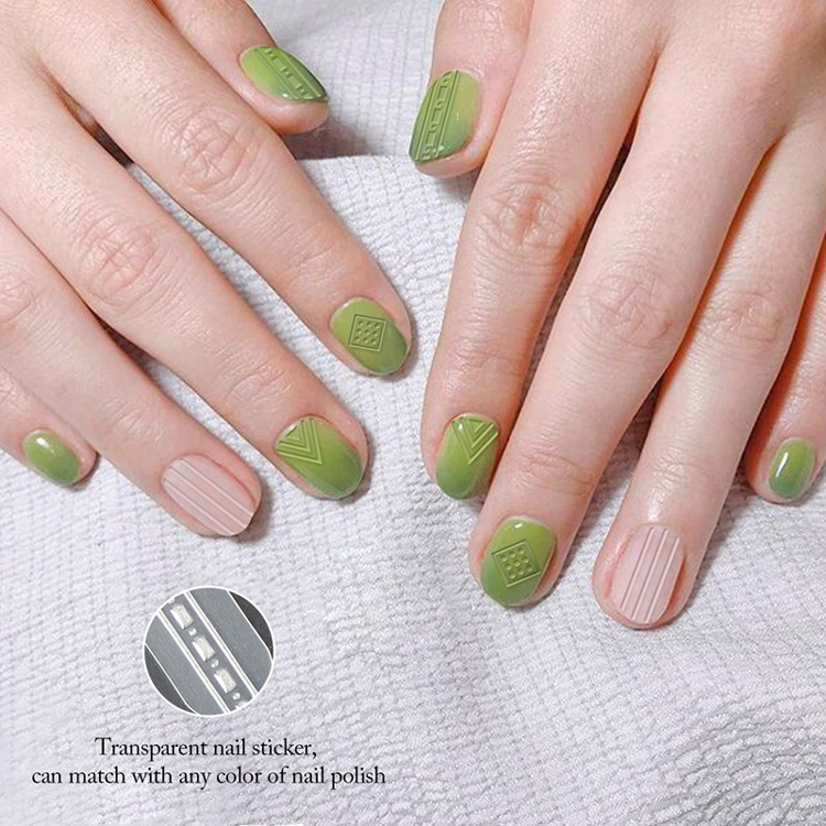 New High Quality Thin 3D Nail Sticker For DIY