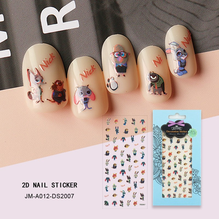 Zootopia Nail Sticker