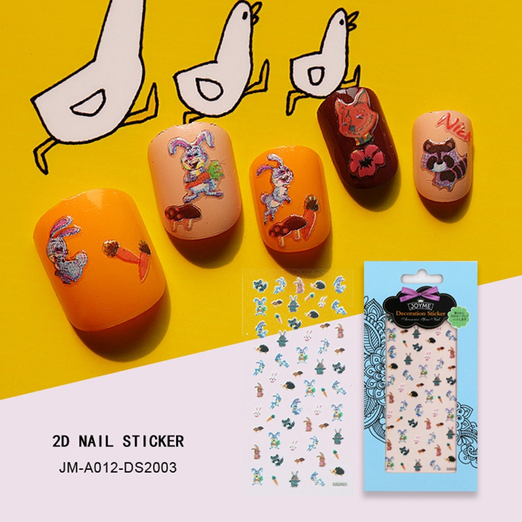 ZOO PARADISE NAIL STICKER