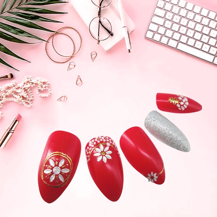3D Crystal Stone DIY Nail Sticker