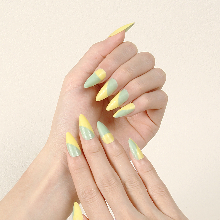NEW LAUNCHED GLOSSY AND MATTE ALMOND NAILS