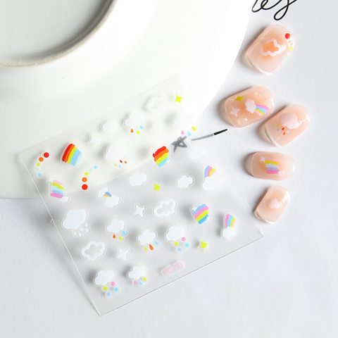 Cute Kids Nail Stickers Little Girls