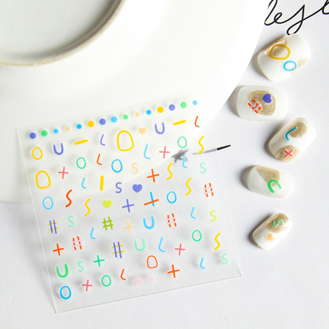 Cute Kids Nail Stickers Little Girls