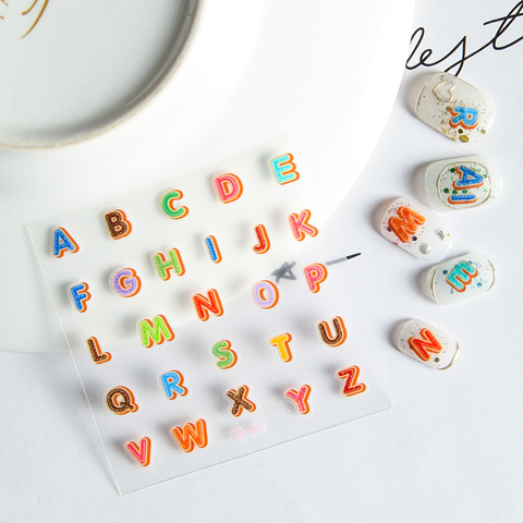 Cute Kids Nail Stickers Little Girls